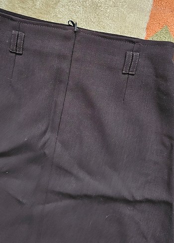 Kahverengi Midi Kalem Etek - Görsel 4