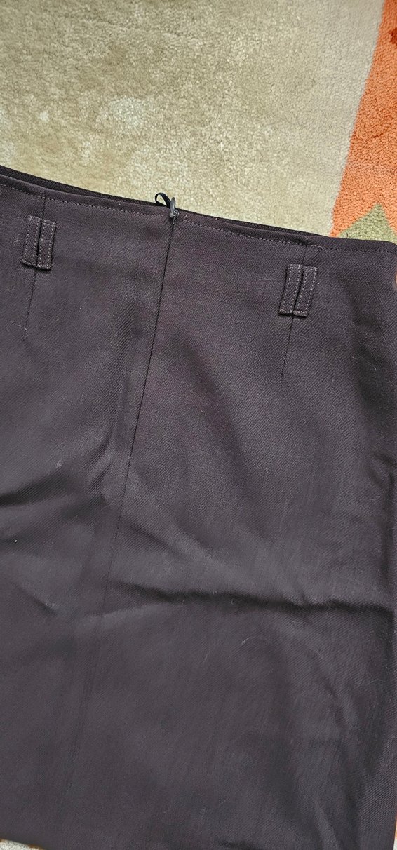 Kahverengi Midi Kalem Etek - Görsel 4