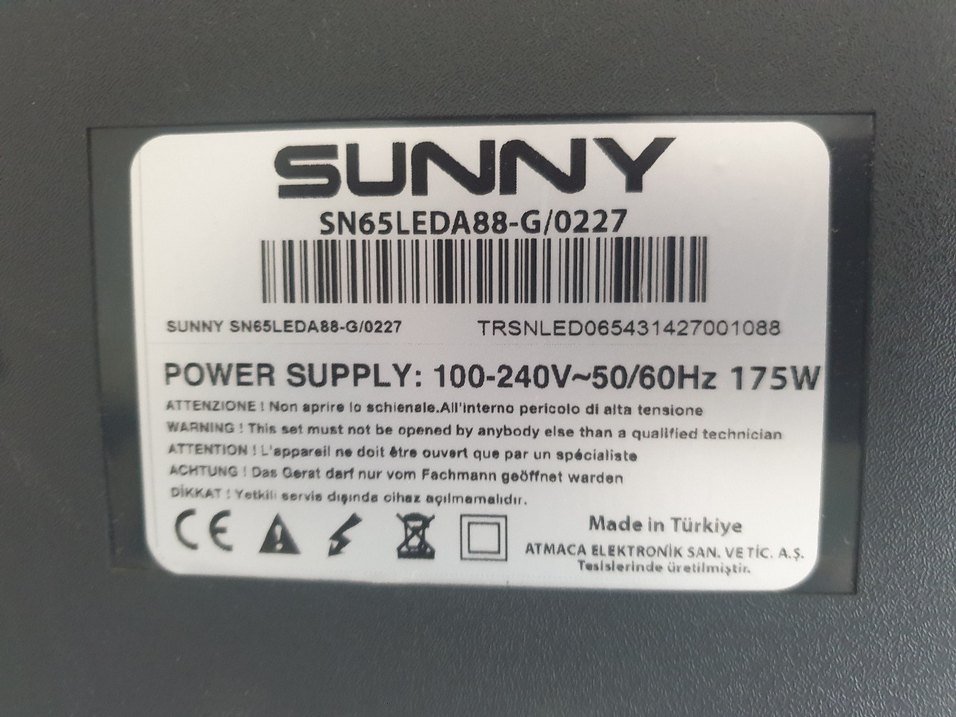 Sunny Tv 145cm 85Cm - Görsel 3