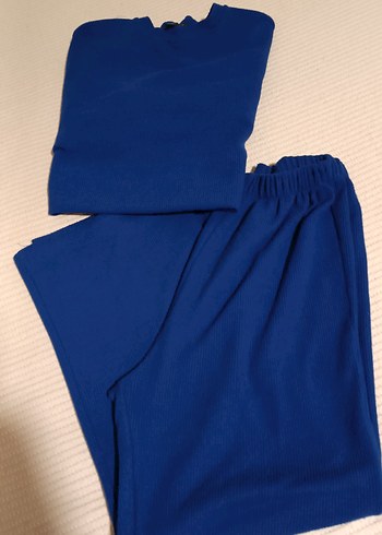 Kadın Mavi Basic Sweatshirt - Görsel 3