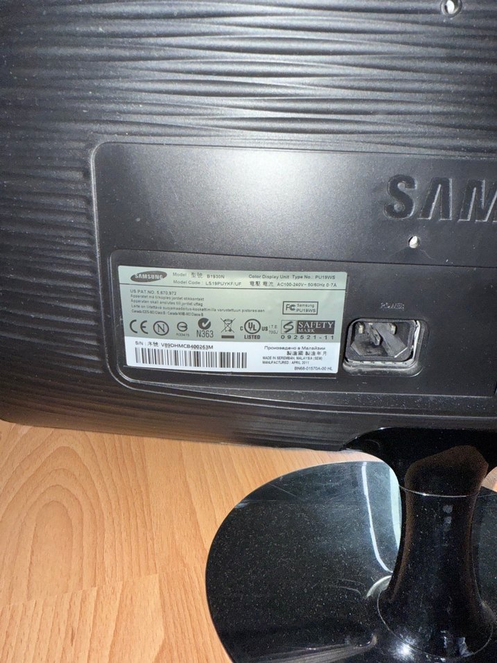 Samsung Siyah Monitör - Görsel 4