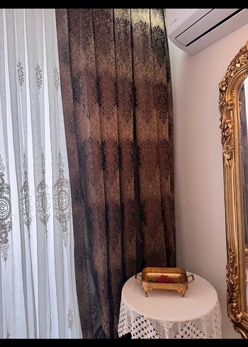 4 kanat perde fon perde yan aksesuarla beraber - Görsel 5