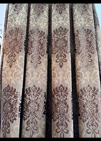 4 kanat perde fon perde yan aksesuarla beraber - Görsel 8