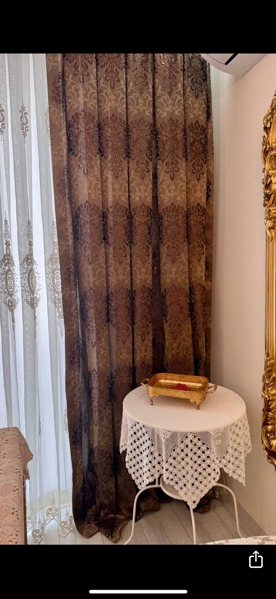 4 kanat perde fon perde yan aksesuarla beraber - Görsel 2