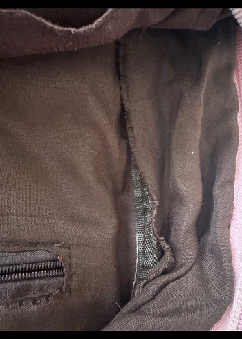 İthal Pullu Pembe Sırt Çantası - Görsel 6