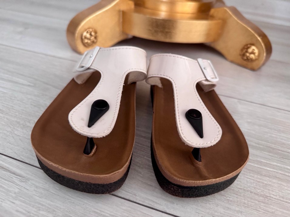 #slazenger Beyaz Tokalı kız çocuk Terlik - Görsel 2