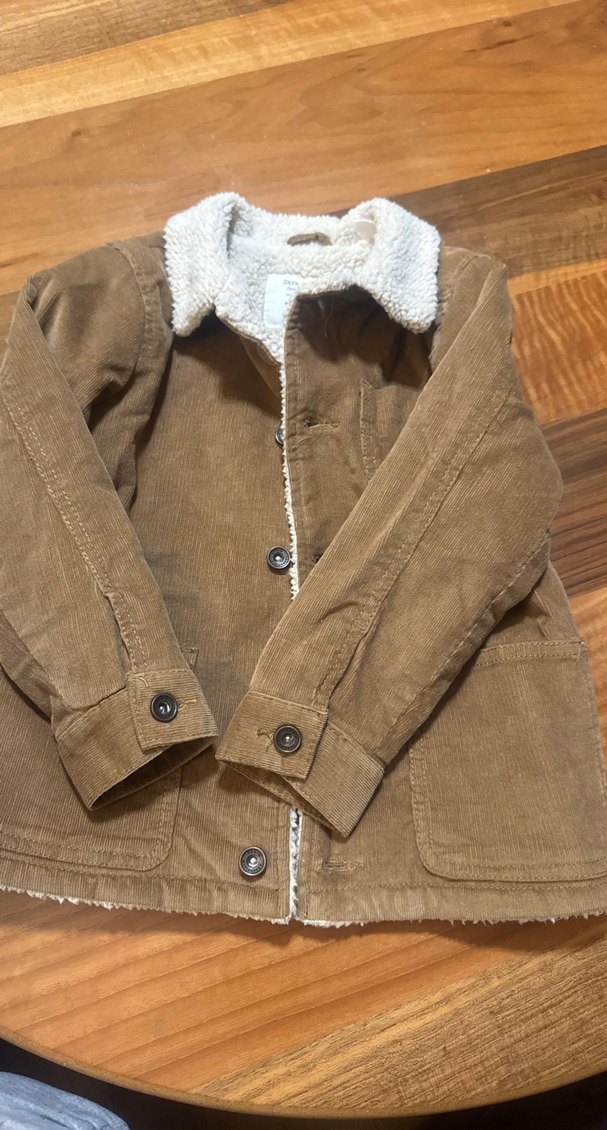 Düğmeli Kahverengi Süet Erkek Çocuk Ceketi - Görsel 3