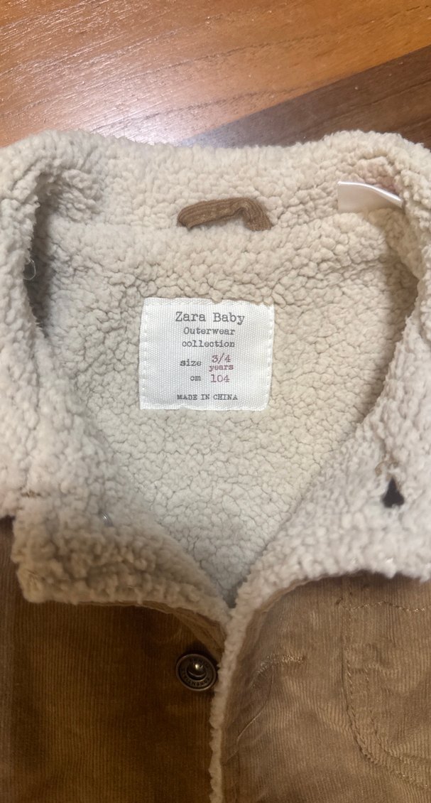 Düğmeli Kahverengi Süet Erkek Çocuk Ceketi - Görsel 2