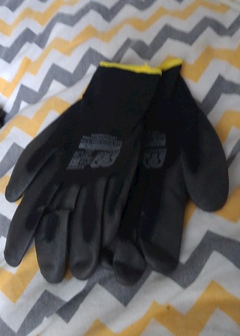 Siyah Gri iş eldiveni toptan fiyatına - Görsel 2