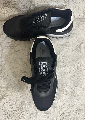 Lacoste Siyah Erkek Spor Ayakkabı - Görsel 3