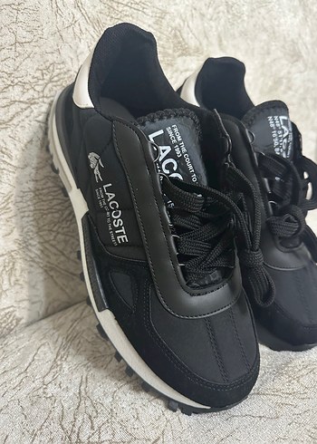 Lacoste Siyah Erkek Spor Ayakkabı - Görsel 2
