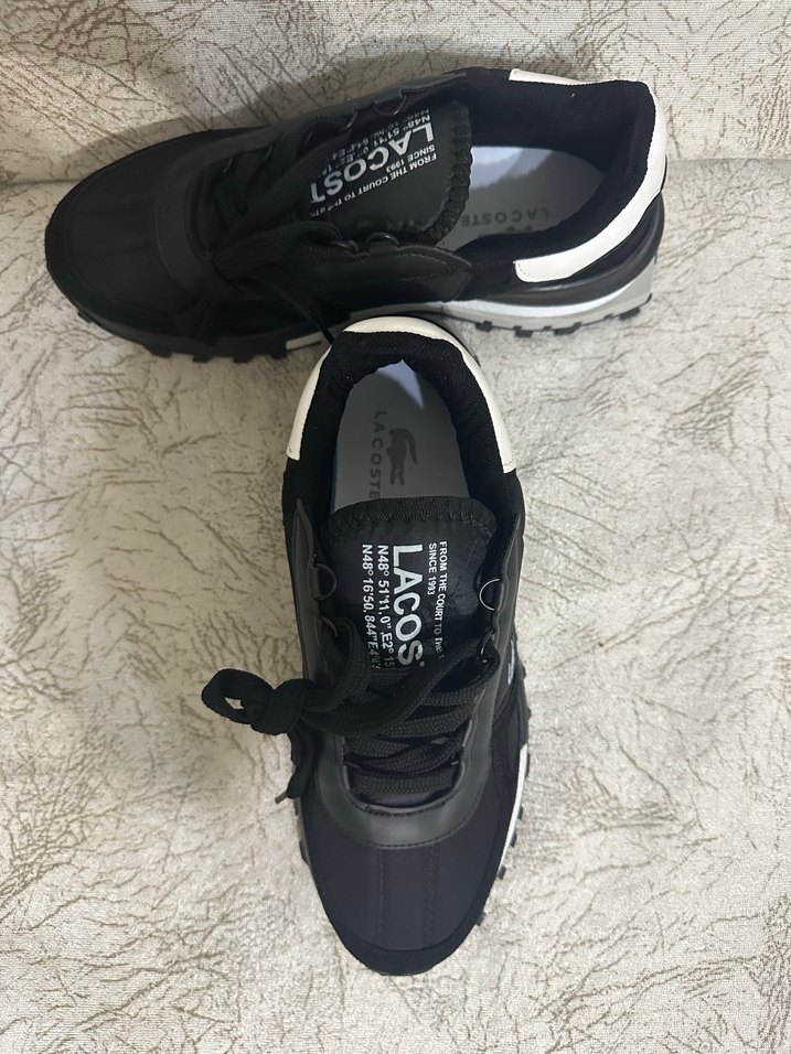Lacoste Siyah Erkek Spor Ayakkabı - Görsel 3