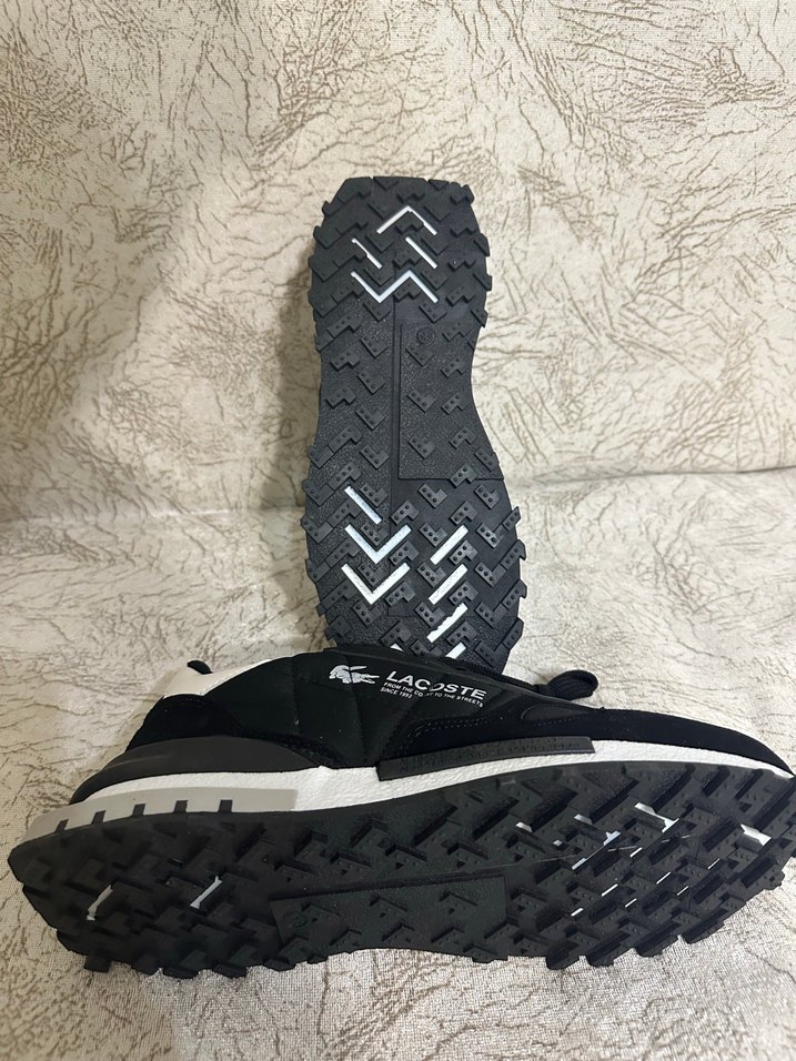 Lacoste Siyah Erkek Spor Ayakkabı - Görsel 5