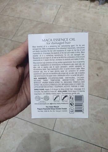 Karseell Maca Power Onarıcı Saç Yağı - Görsel 2