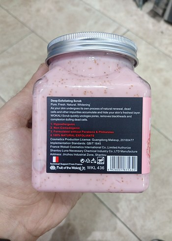 Doğal Ahududu Vücut Peelingi 500 ml - Görsel 2