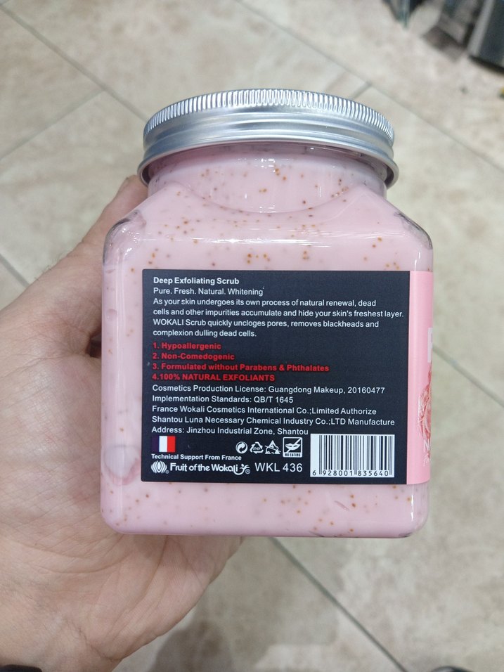 Doğal Ahududu Vücut Peelingi 500 ml - Görsel 2