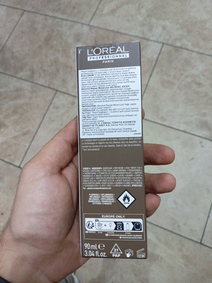 L'Oréal Professionnel Absolut Repair Saç Serumu 90 ml - Görsel 4