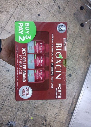 Bioxcin Forte Bitkisel Saç Dökülmesine Karşı Şampuan 3'lü - Görsel 3