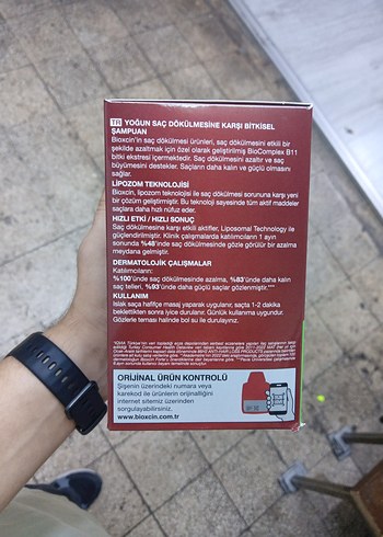 Bioxcin Forte Bitkisel Saç Dökülmesine Karşı Şampuan 3'lü - Görsel 5