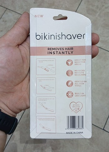 Bikinishaver S-088 Ağrısız Tüy Alma ve Kesme - Görsel 2