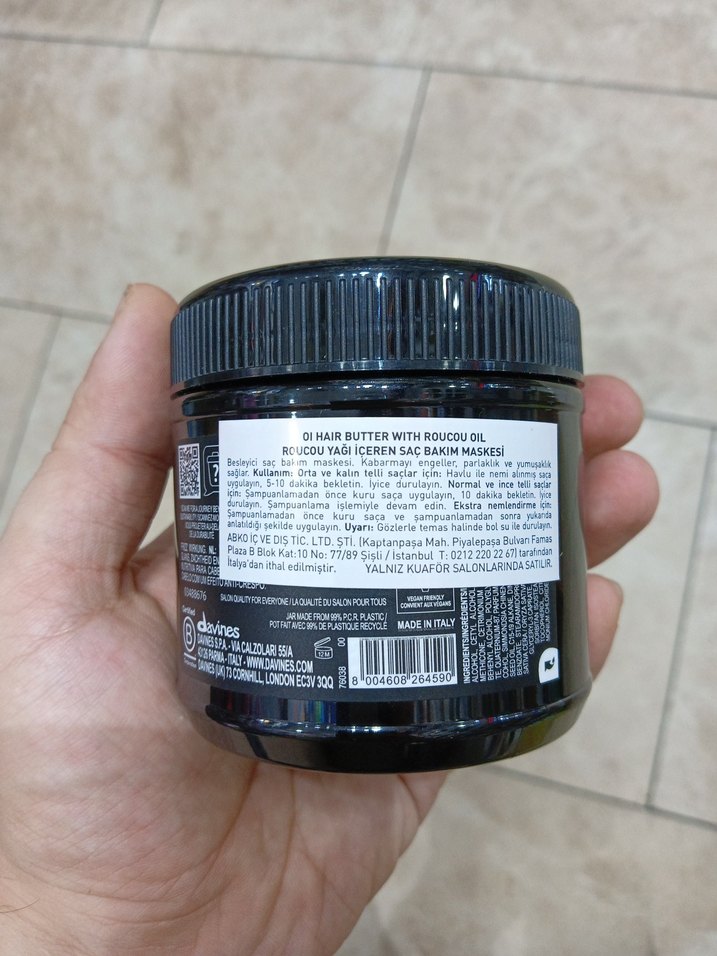 Davines OI Saç maskesi 250 ml - Görsel 2