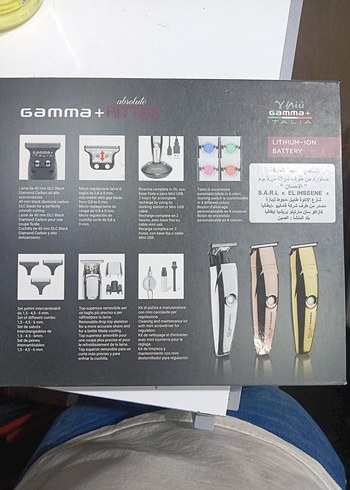 Gamma+ Absolute Hitter Profesyonel Şarjlı Traş Makinesi - Görsel 2