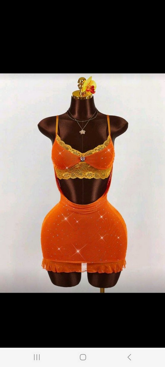 iki parçalı Sarı Dantelli Straplez Midi Kadın Elbise - Görsel 5