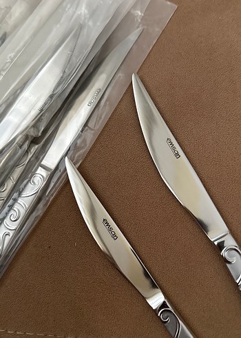 Gri Desenli Bıçak Seti - Görsel 2