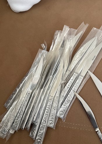 Gri Desenli Bıçak Seti - Görsel 4