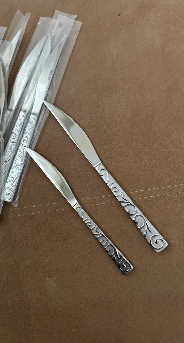 Gri Desenli Bıçak Seti - Görsel 3