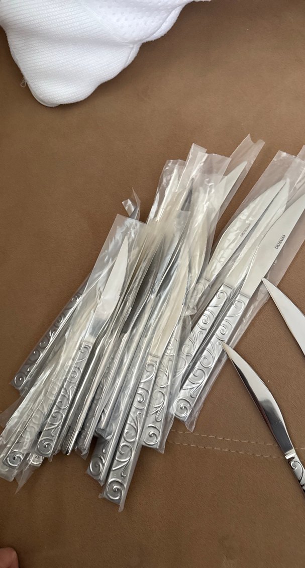 Gri Desenli Bıçak Seti - Görsel 4