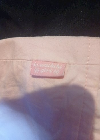 toz pembe Pilili Mini Keten Kadın Etek - Görsel 2