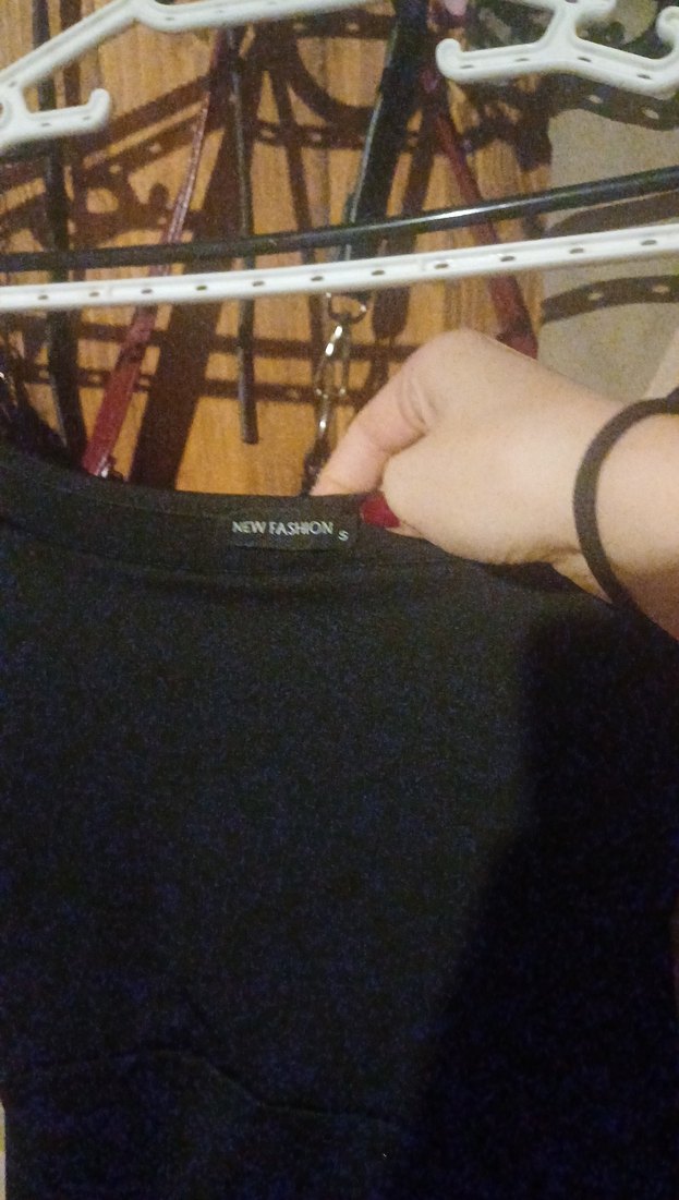 mini uzun Kollu Siyah elbise - Görsel 4