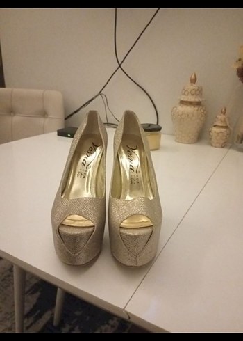 vesna platform topuklu ayakkabı - Görsel 3