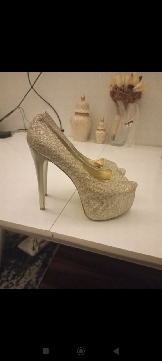 vesna platform topuklu ayakkabı - Görsel 2