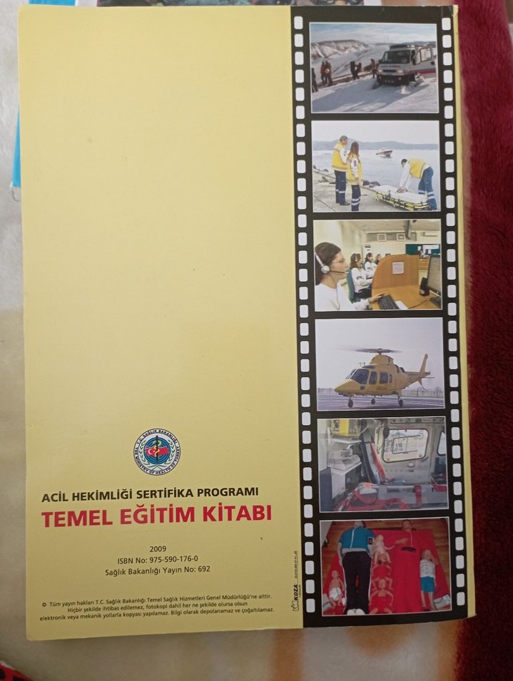 Acil Hekimliği Temel Eğitim Kitabı 2009 - Görsel 2