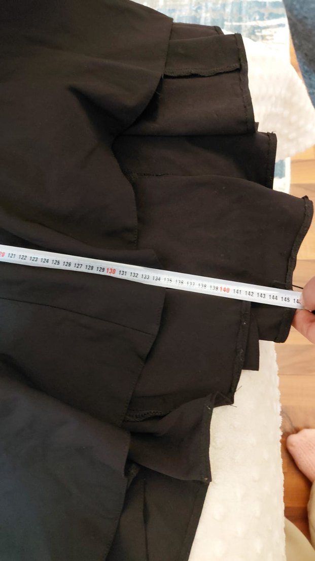 Uzun Siyah Straplez Kadın Abiye Elbise - Görsel 5