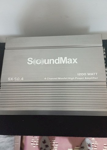 SoundMax 1000 Watt Müzik Sistemi Siyah - Görsel 3