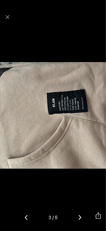 l Beden ten rengi Renk Sweatshirt