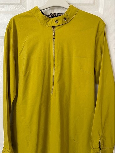 Leopar detaylı tunik