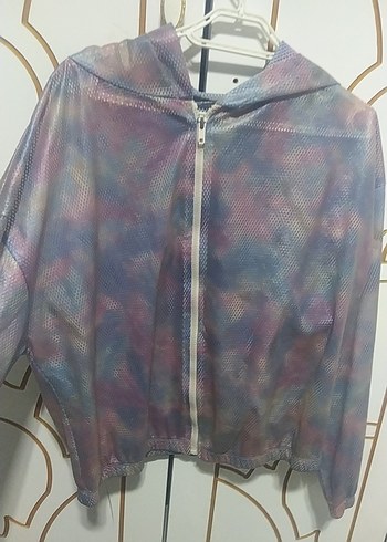 Kadın Çok Renkli yağmurluk - Görsel 2