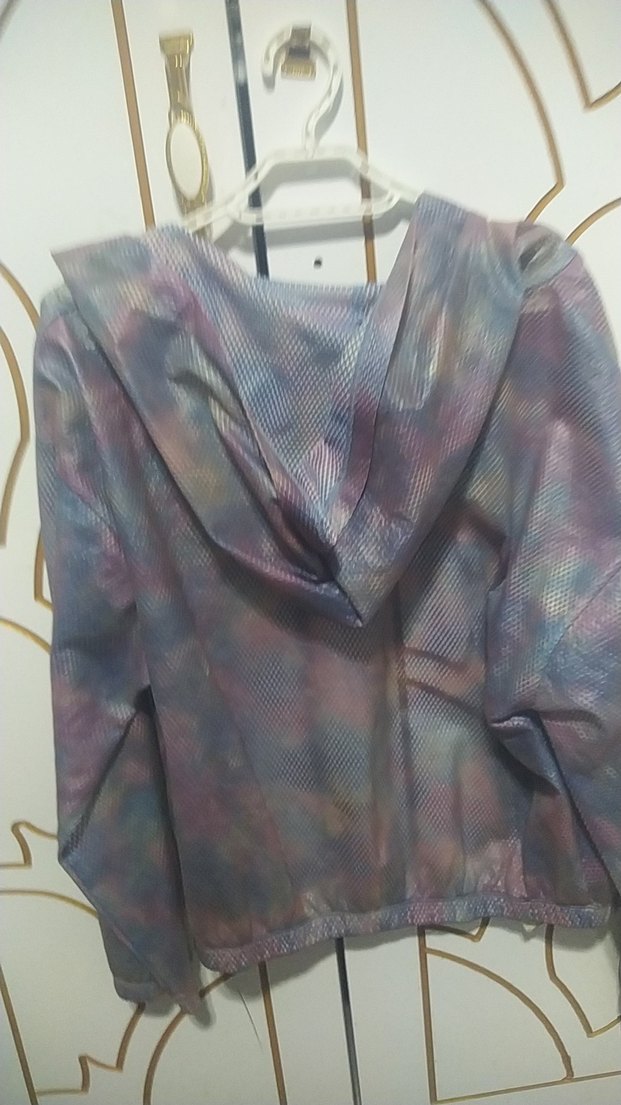 Kadın Çok Renkli yağmurluk - Görsel 4