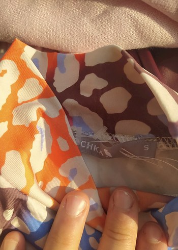 Renkli Bohem Kadın uzun kol - Görsel 2