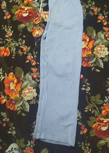 ürün örnektir gelcek ürün  tiketli Zebra  Kadın Kumaş Pantolon - Görsel 4