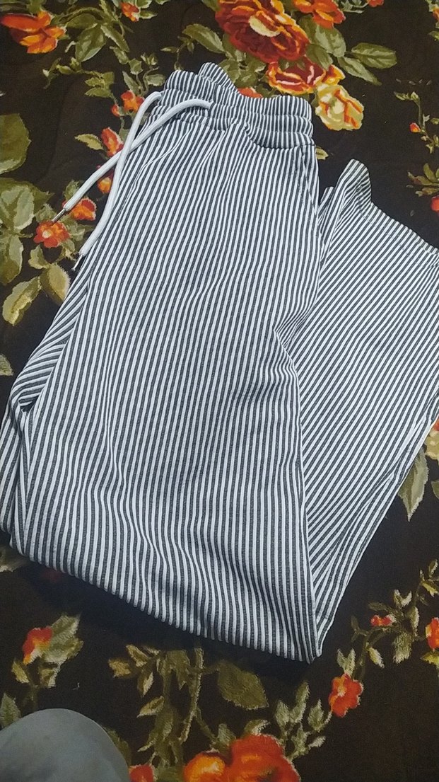 ürün örnektir gelcek ürün  tiketli Zebra  Kadın Kumaş Pantolon - Görsel 3