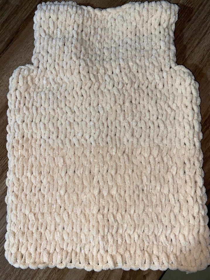 Puffy El Örgüsü Kolsuz Bebek Yeleği - Görsel 3