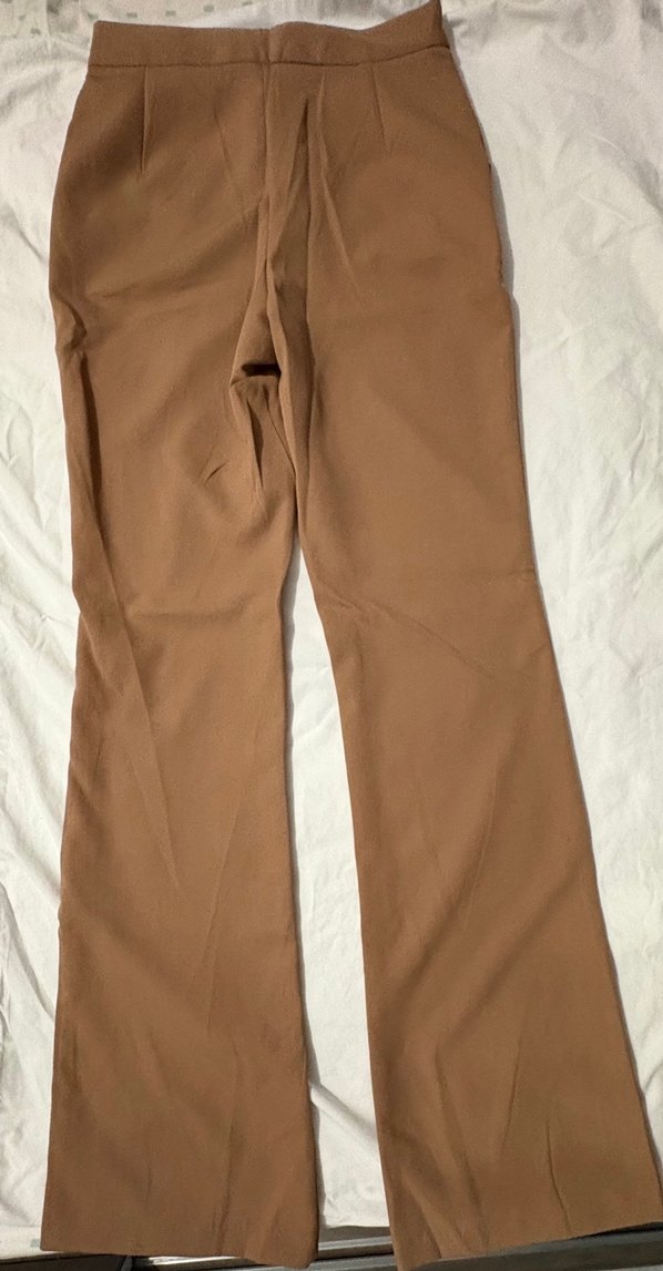 Bej Kadın Kumaş Pantolon - Görsel 3