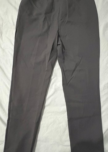 Gri Kadın Kumaş Pantolon - Görsel 4