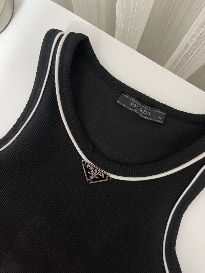 Prada Crop Atlet - Görsel 2