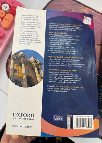 Oxford Advanced Learner's Dictionary 10. Baskı - Görsel 2